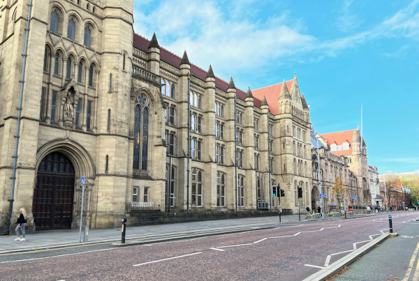 Oxford Road at the University of Manchester